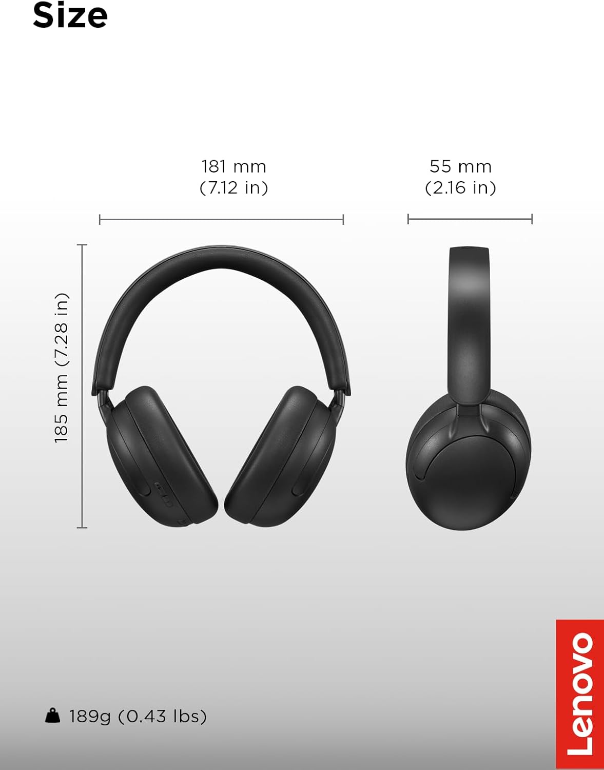 Wireless Over-Ear Bluetooth Headphones 2000 with 40mm Drivers, 110 Hours Battery Life, Dual Wired & Wireless Functionality, Fast Charging, Built-in Microphone, Closed-Back Design, Black